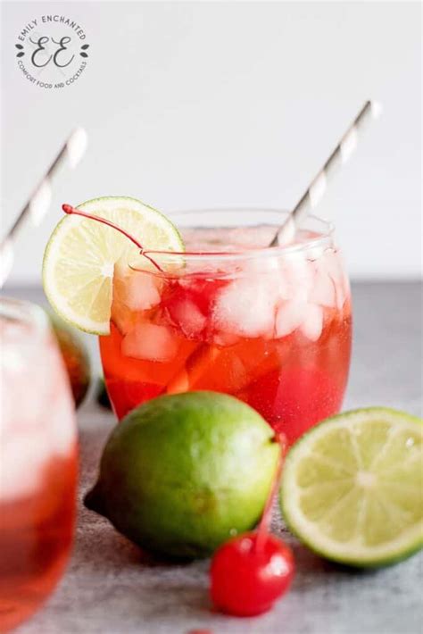 Copycat Sonic Cherry Limeade Drink Recipe Easy Summer Drink