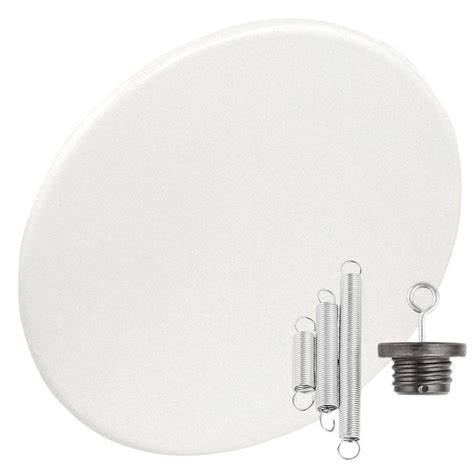 Garvin Round 8 In White Recessed Can Light With Blank Up Cover Cbc 800