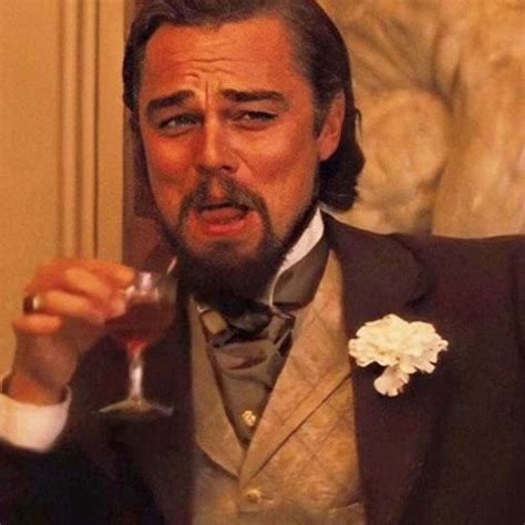 Leonardo Dicaprio Meme Laughing Di Caprio Django Mask Face Fun Memes