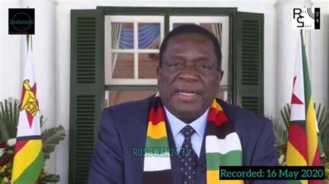 President Mnangagwa Extends Level 2 Lockdown Until Further Notice Zimbabwe Youtube