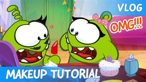 A mysterious package has arrived, and the little monster inside has only one request… candy! Om Nom Stories: Video Blog - Makeup Tutorial (Cut the Rope ...