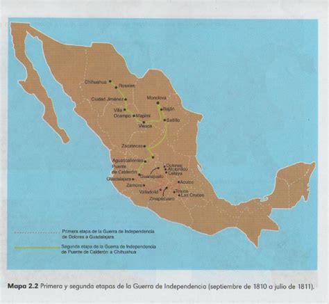Historiador Texmelucan Historia De MÉxico Mapas De Independencia