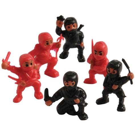 Mini Ninja Figures 12 Ct