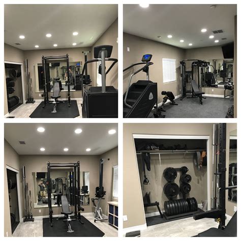 Home Gym I Started Out Using A Spare Bedroom And Ending Up Knocking