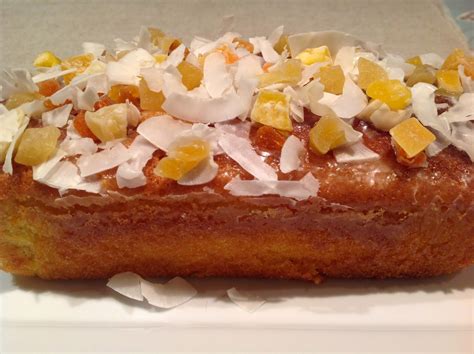 Coconut And Pineapple Loaf Cake