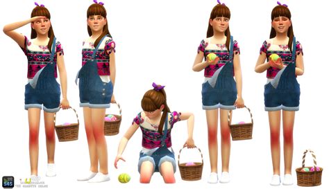 Sims 4 Ccs The Best Happy Easter Set By Inabadromance