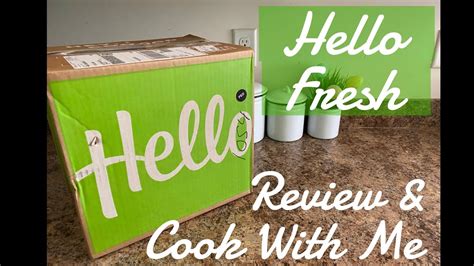 Hello Fresh Unboxing And Review Youtube