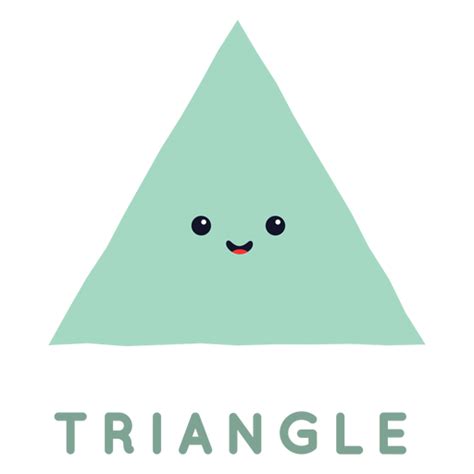 Cute Triangle Shape Transparent Png And Svg Vector File