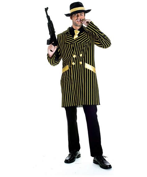 Adult 20s Gangster Halloween Costume 1920s Men Costumes