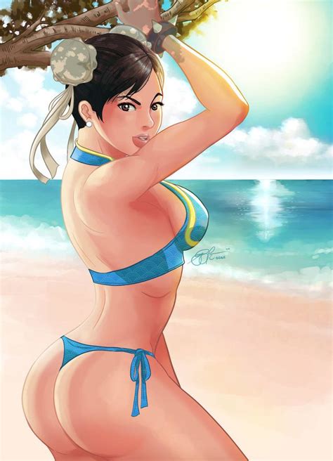 Chun Li Sports Illustrated Swimsuit By Gidge1201 On Deviantart