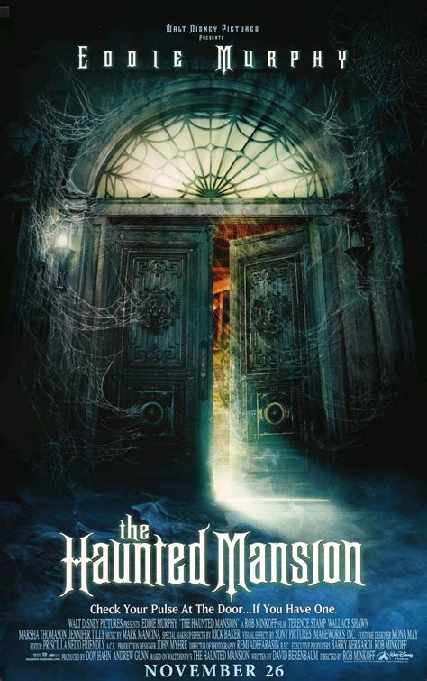 Guillermo del toro va regiza noul the haunted mansion. Haunted Mansion (2003) | Haunted mansion, Halloween movies ...