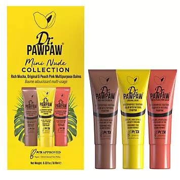 Mini Nude Trio Gift Set By Dr Pawpaw Look Again