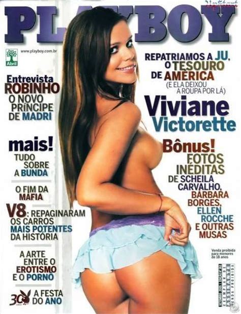 Viviane Victorette Nue Dans Playboy Magazine Brasil