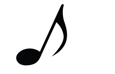 Music Note Silhouette At Getdrawings Free Download