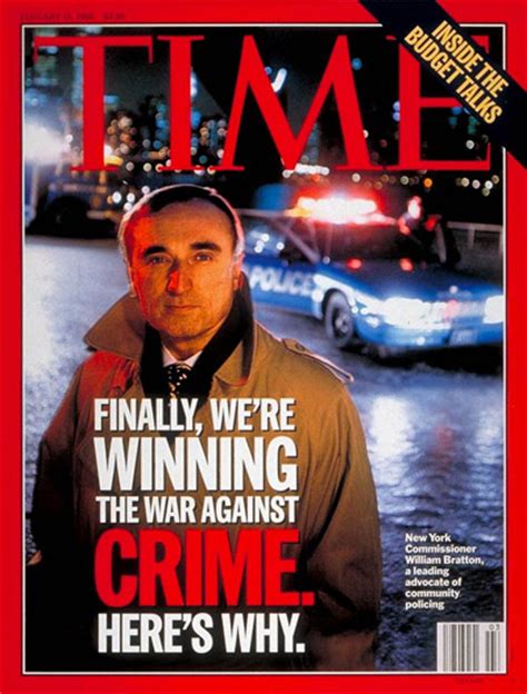 Its strength is in its editorial excellence; TIME Magazine Cover: William Bratton, New York City's Top ...
