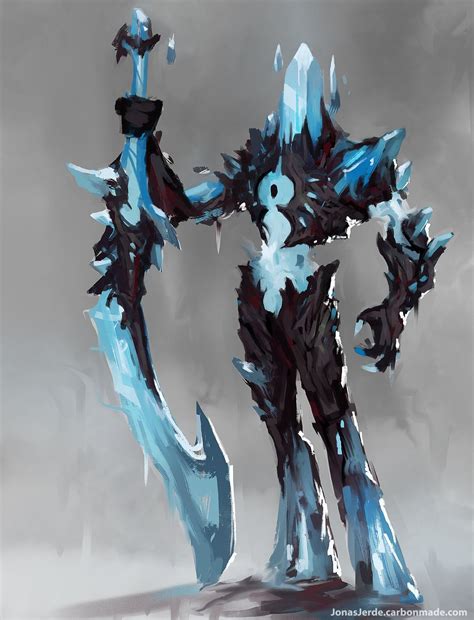 Crystal Guy Jonas Jerde Fantasy Monster Fantasy Character Design Concept Art Characters