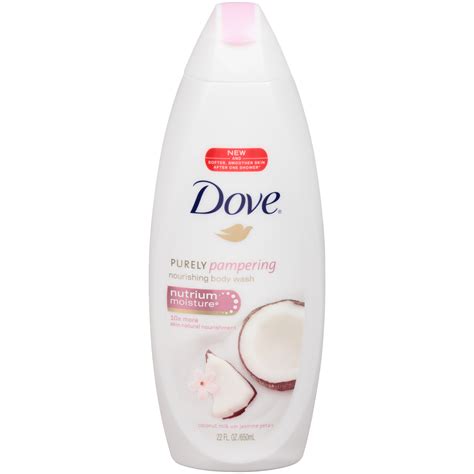 Dove Nutriummoisture Body Wash Cream Oil Cherry Blossom And Almond 24