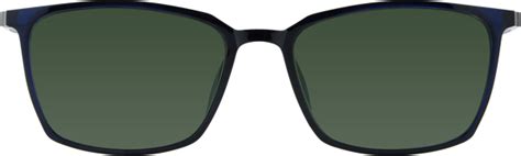blue geek chic low bridge fit geometric tinted sunglasses with green sunwear lenses xc 5009