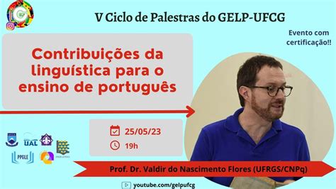 Contribuições Da Linguística Para O Ensino De Português Youtube