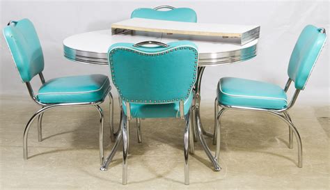 Chrome Kitchen Table And Chairs 1950s Retro Kitchen Table Chairs