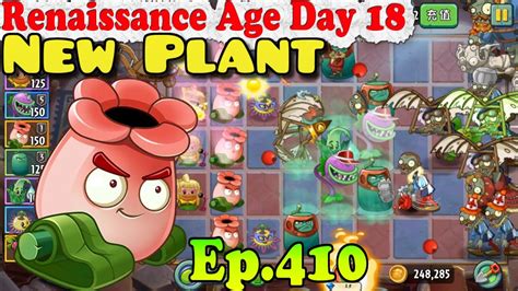 Plants Vs Zombies 2 China New Kinnikannon Renaissance Age Day 18