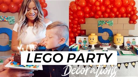 Lego Birthday Party Prep With Me Amazon Decorations Fireworks Finale