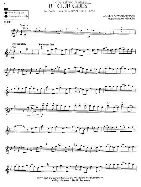 Disney Flute Sheet Music Free Printable Free Printable Templates