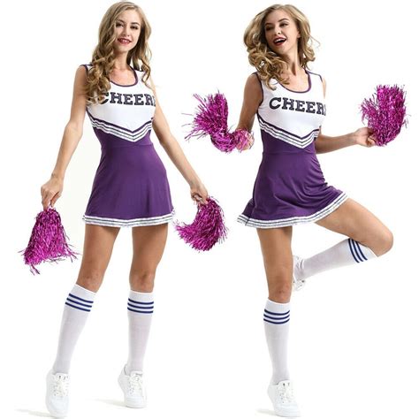 Sexy Cheerleader Costume Cosplay Cheerleading Uniform Etsy