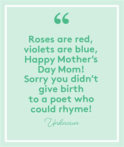 Mothers Day Poems That Will Make Mom Laugh And Cry