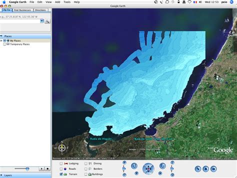 Google Ocean : marine data for Google Maps / Google Earth