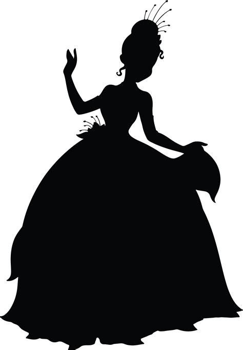 Tiana Svg Tiana Silhouette Tiana Princess Svg Disney Tian Inspire