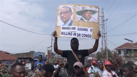 Rd Congo Des Milliers De Manifestants Contre Le Rwanda Goma Journal De L Afrique