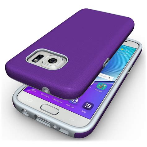 Wholesale Samsung Galaxy S7 Rugged Hybrid Armor Case Purple