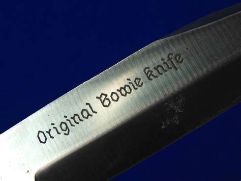 Vintage German Germany Fa Bower 76r Solingen Original Bowie Knife W