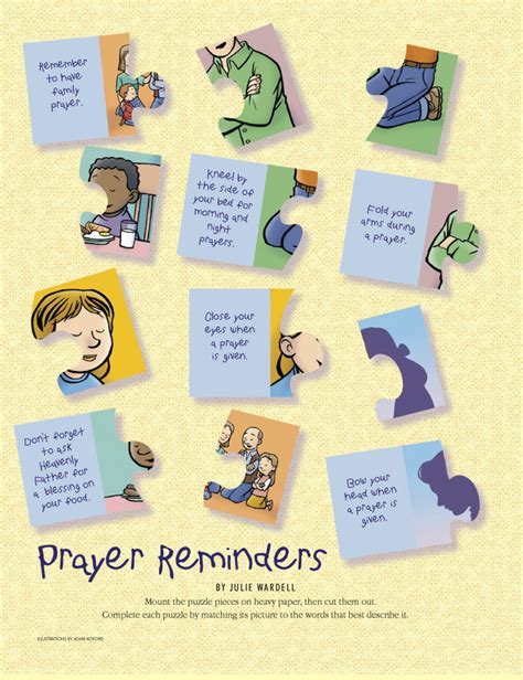 That together we can give of our time to worship god together with all the saint in heaven and on earth. Behold Your Little Ones Lesson 12: I Can Pray with My ...