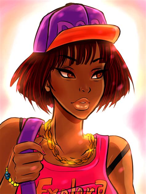 Black Women Art — Dora The Explorer By Vivid K Black Women Art Dora