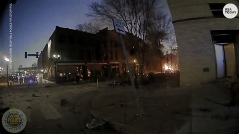 Nashville Explosion Bodycam Footage Shows Bombing Aftermath