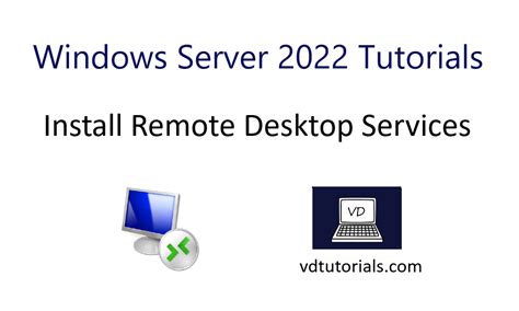 Install Remote Desktop Services Session Based On Windows Server 2022