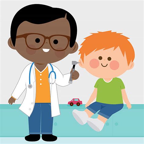 Pediatrician Boy Illustrations Royalty Free Vector Graphics And Clip Art