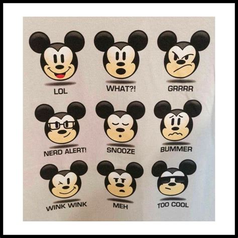 The Many Faces Of Mickey Mickey Disney Fun Mickey Mouse