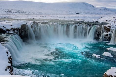 Godafoss Is One Of The Most Beautiful Waterfalls In Iceland