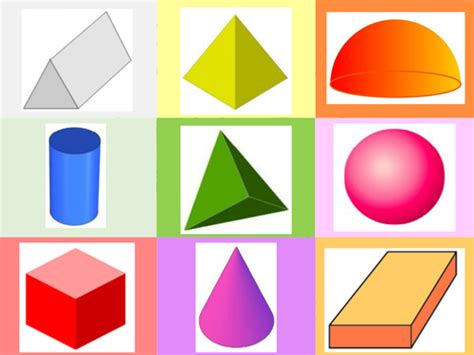 Count The Faces Edges Vertices 3d Shape By Le1984 Teaching