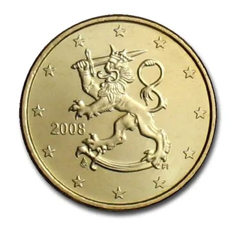 Finland 50 Cent Coin 2008 Euro Coinstv The Online Eurocoins Catalogue