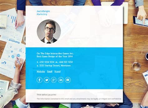 32 Gmail Signature Templates Samples Examples And Format