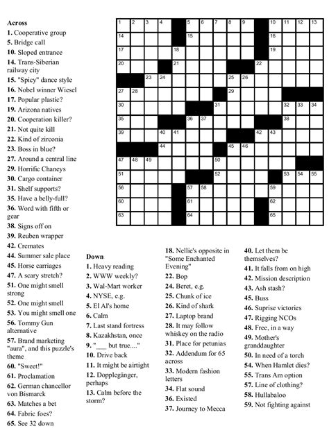 With these 10 sites, you can find free easy crosswords to print, puzzles, and other resources to keep you bus. Best Easy Printable Crossword Puzzles | Perkins Website