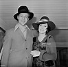 English actor and singer Mark Wynter and his wife at London Airport ...