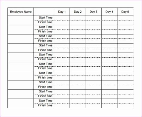 excel timesheet template  multiple employees