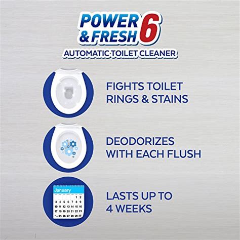 lysol power and fresh 6 automatic toilet bowl cleaner atlantic fresh 1ct pricepulse