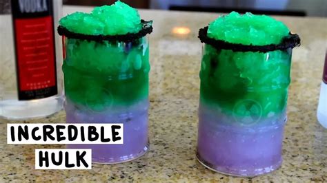 Avengers The Incredible Hulk Cocktail Recipe