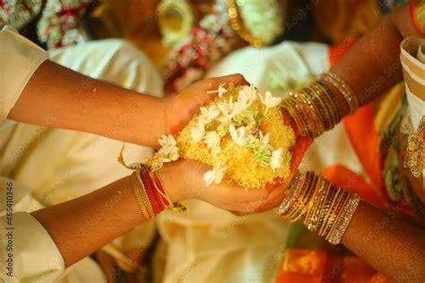 Telugu Hindu Wedding Rituals Stock Photo Adobe Stock